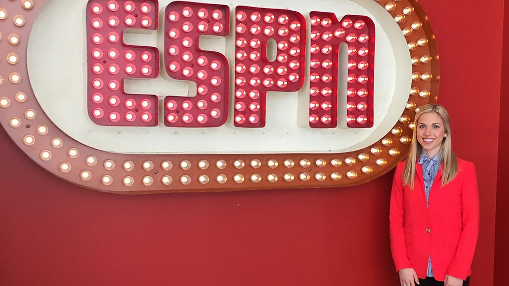 Broadcast journalism student earns summer internship with ESPN Penn