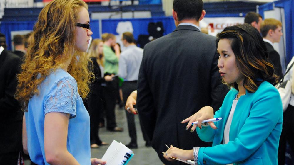 Preparation is key for attendees at fall Career and Internship Fair