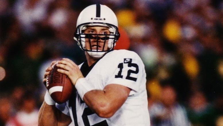 KERRY COLLINS 1993 Penn State Second Mile QB Giants PANTHERS