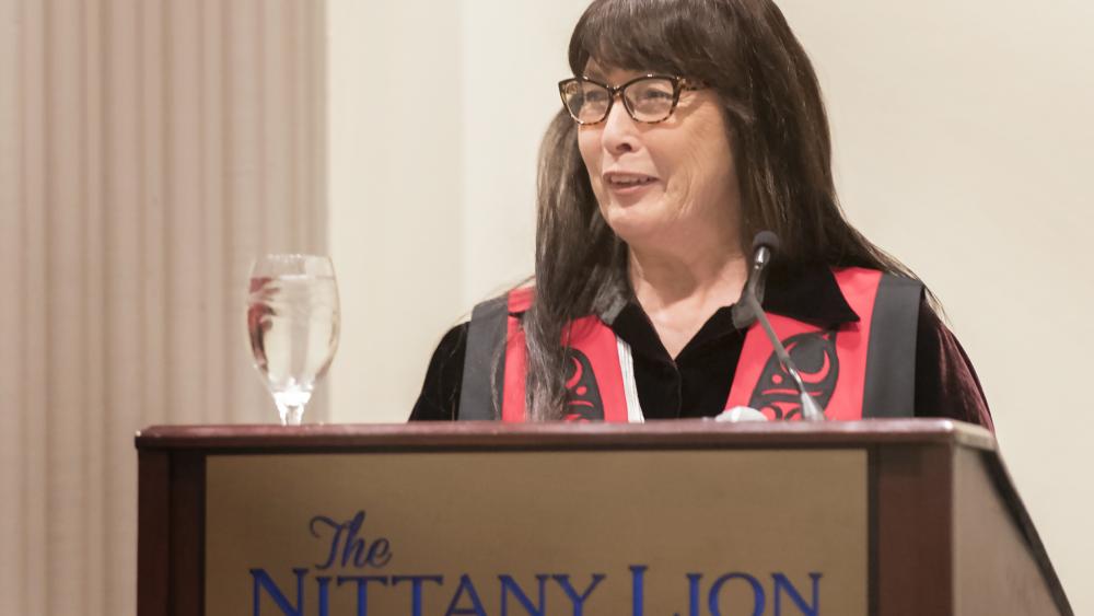 Heard on Campus: Charlene Teters of the Institute of American Indian ...