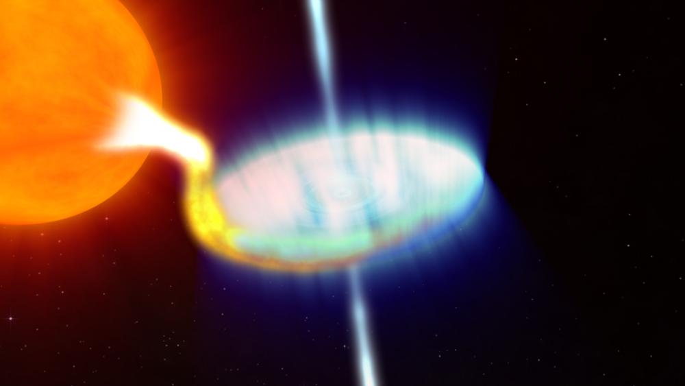 Black Hole Caught Burping A Rare X-ray Flare 