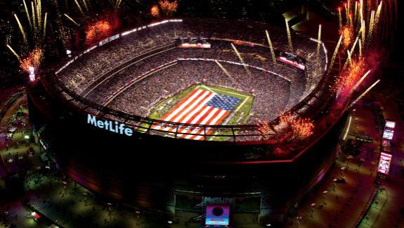 New York Giants MetLife Stadium Aerial View 8 x 10 Football