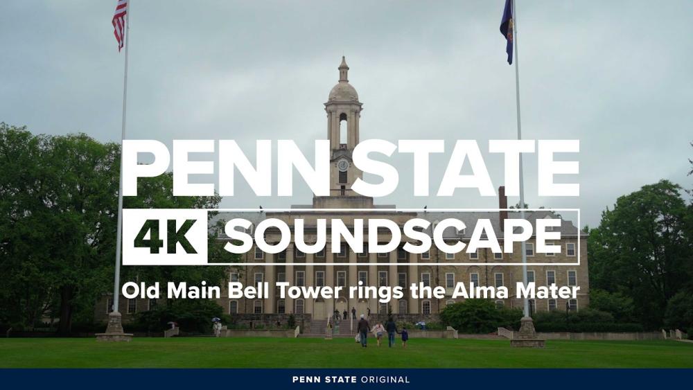 Sights and Sounds: Old Main bell tower rings the Alma Mater