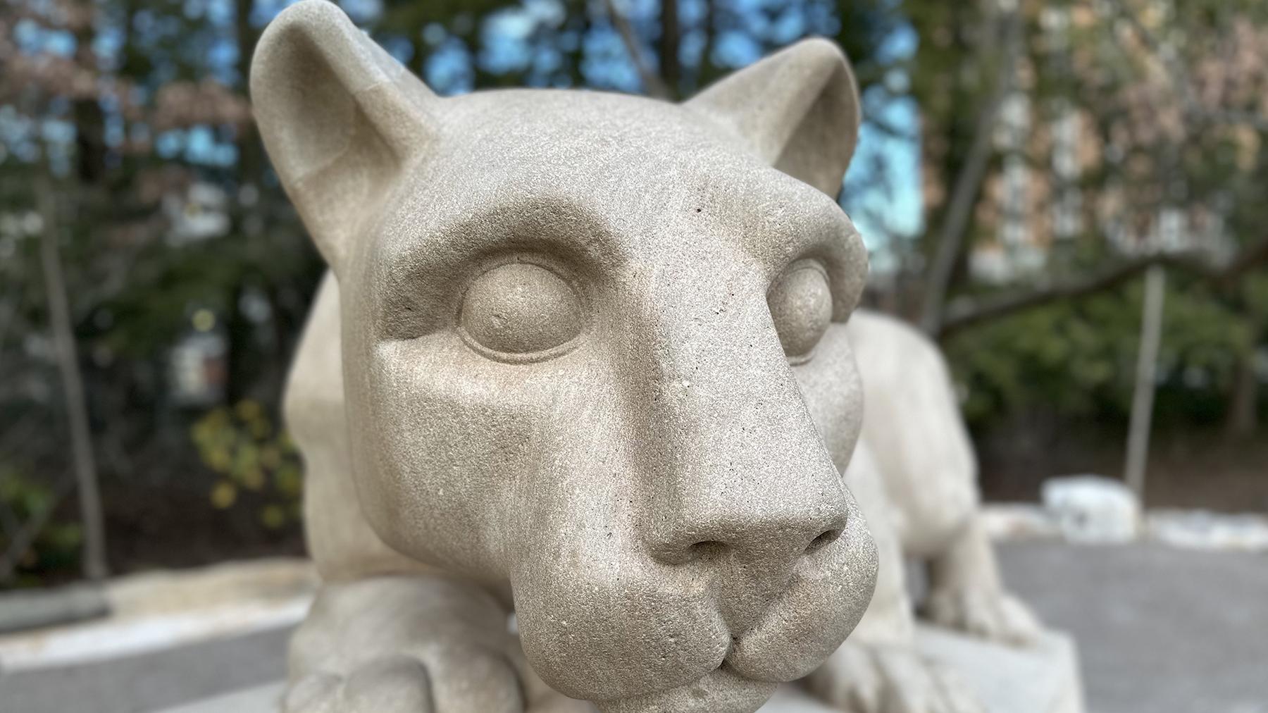 Head of Nittany Lion Shrine