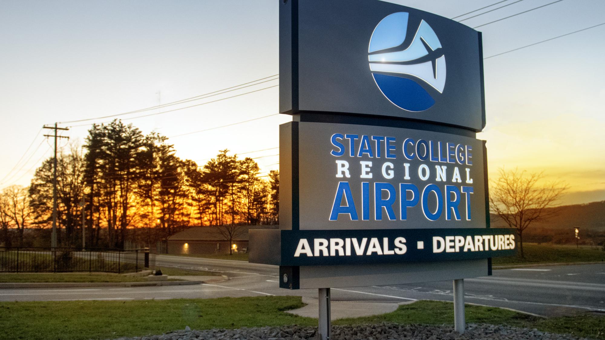 New signage at State College Regional Airport