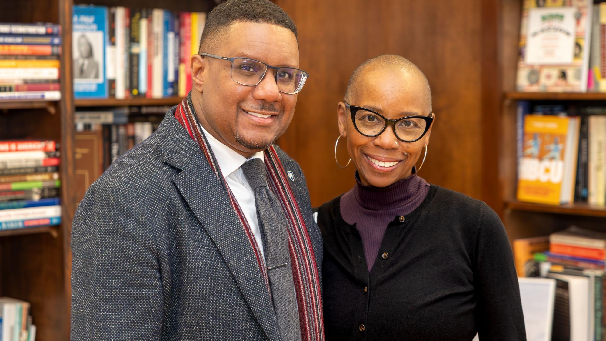 Clarence Lang and Jennifer Hamer