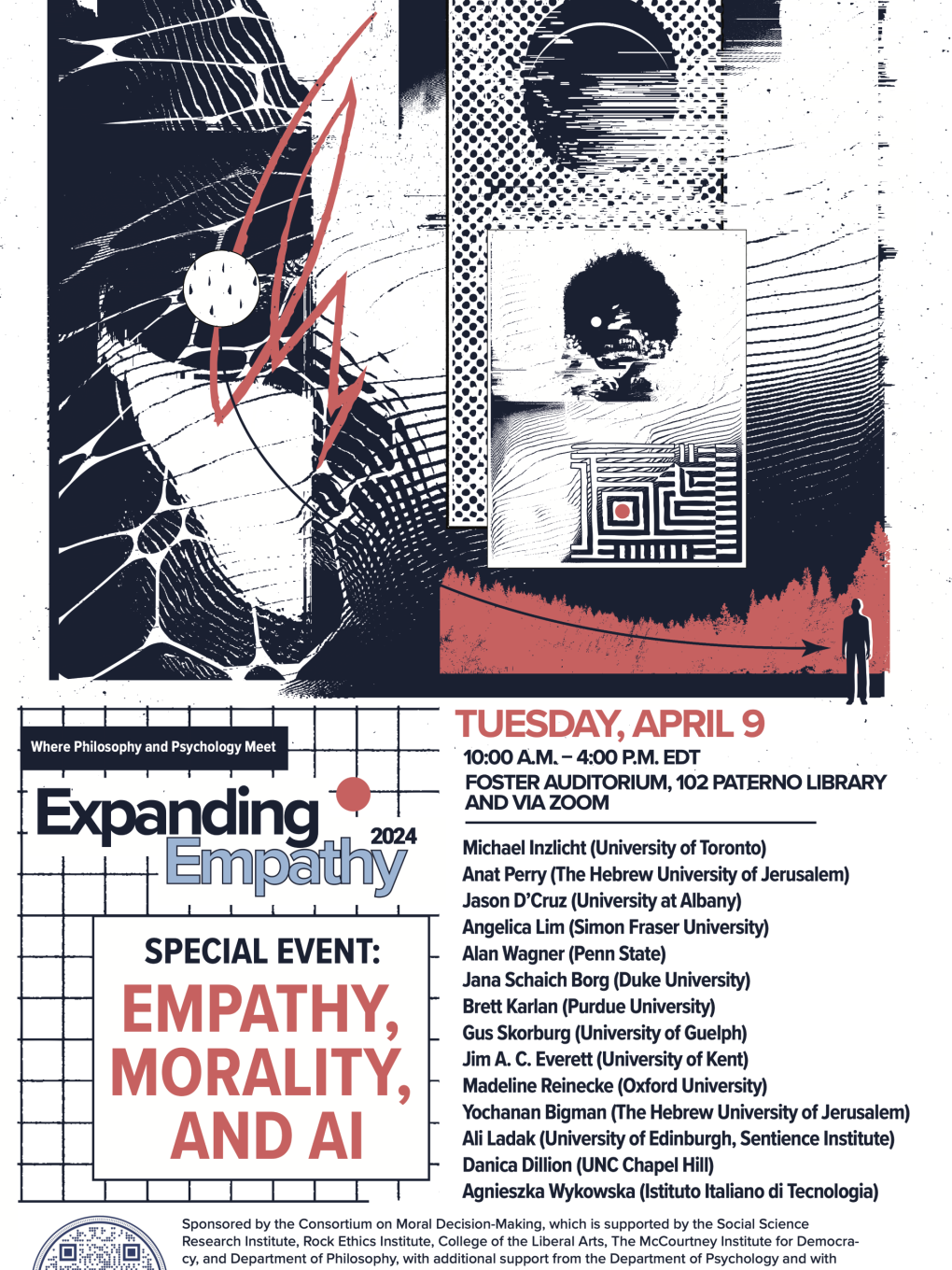 Poster for AI and empathy event 
