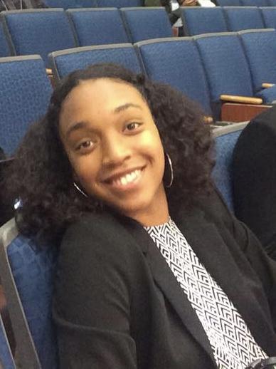 Aara'L Yarber, doctoral student in meteorology.