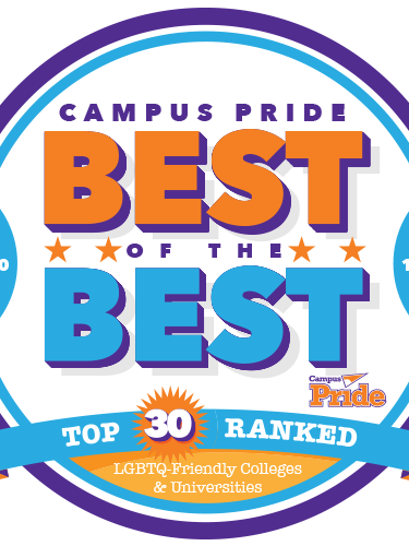 Campus Pride Best of Best logo