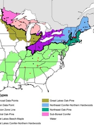 Pollen and tree survey map