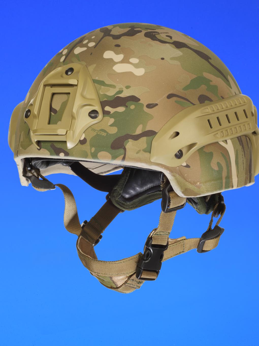 Picture of military combat helmet