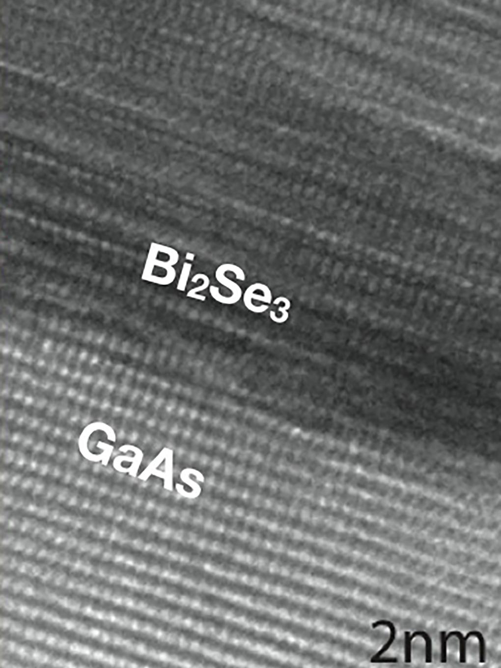 The atomic layers of the topological insulator 