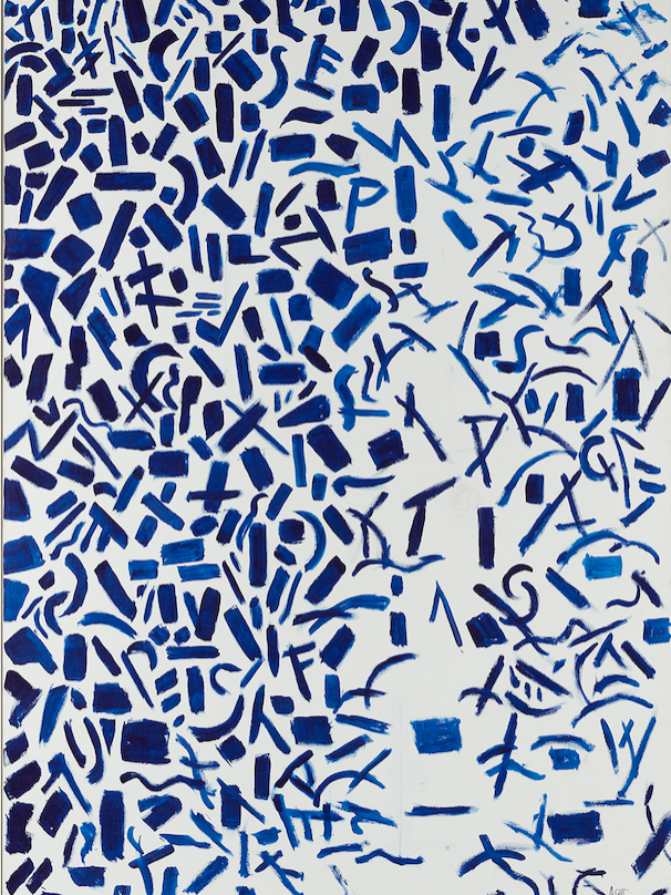 Alma Thomas, Hydrangeas Spring Song, 1976