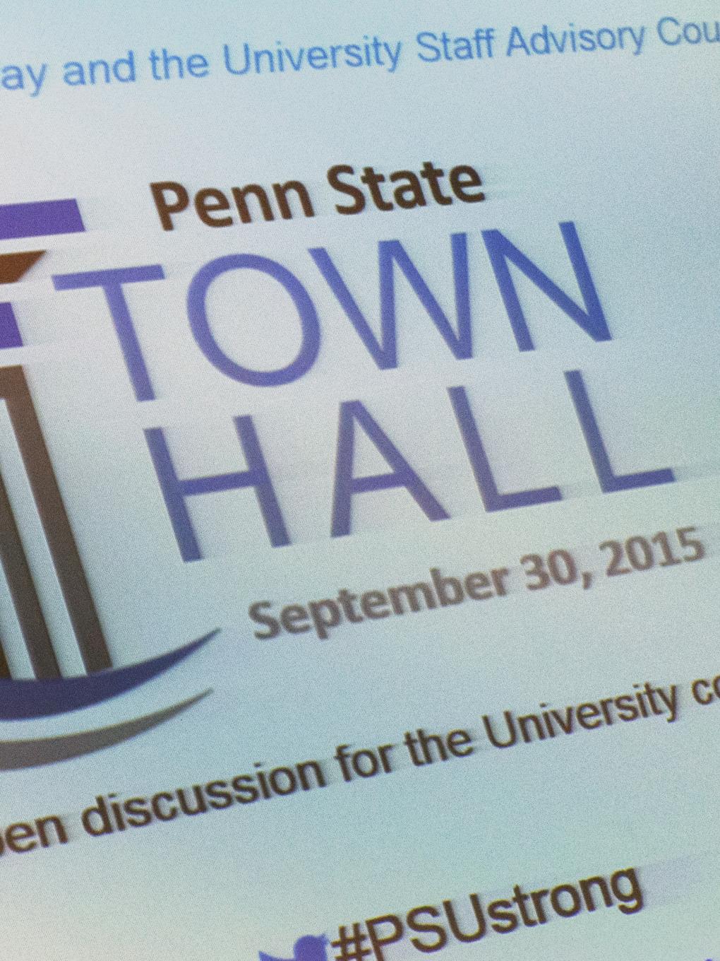 Town Hall signage