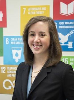 Assistant Professor Caitlin Grady posing for a portrait