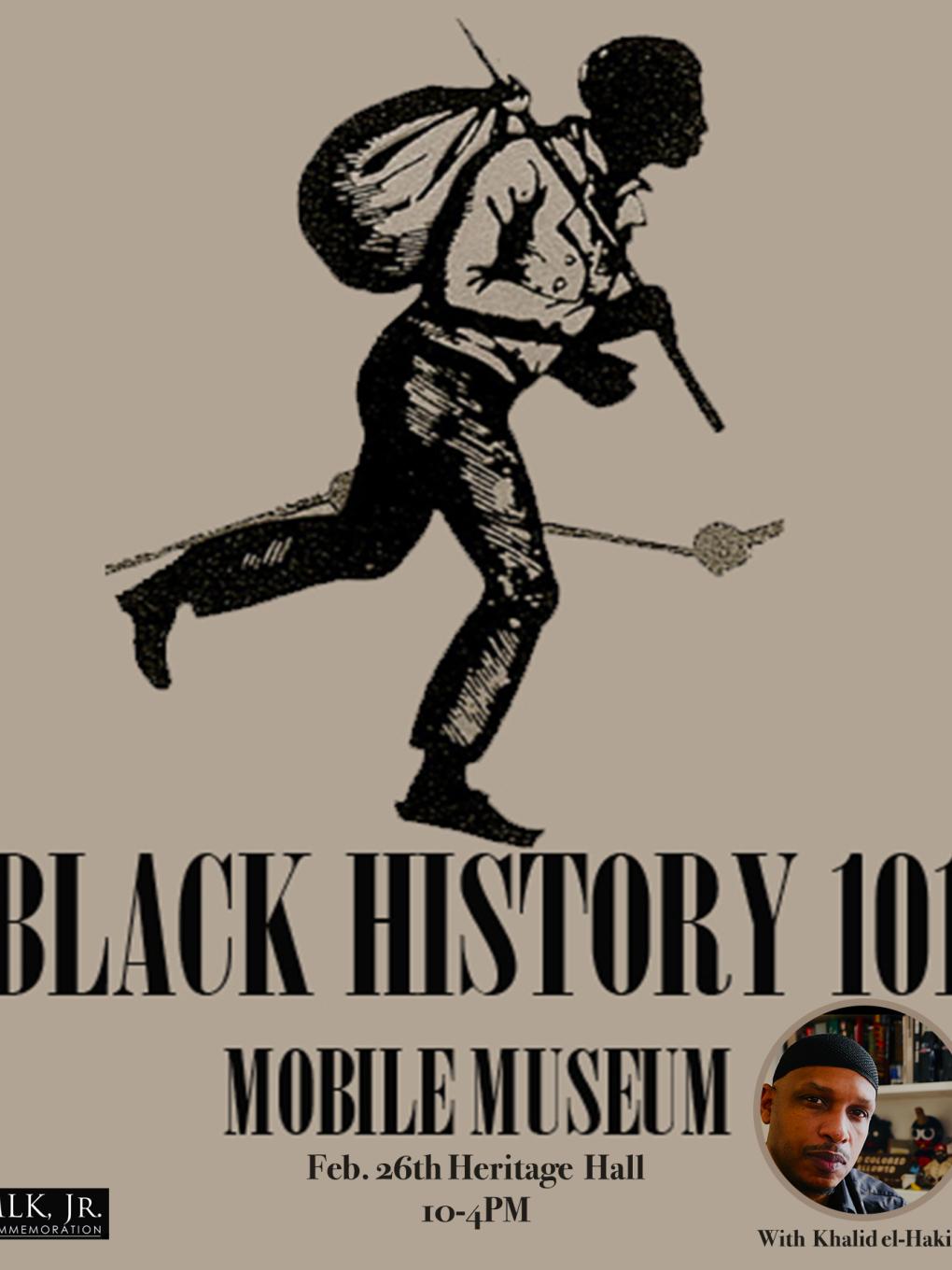 Black History Museum event poster