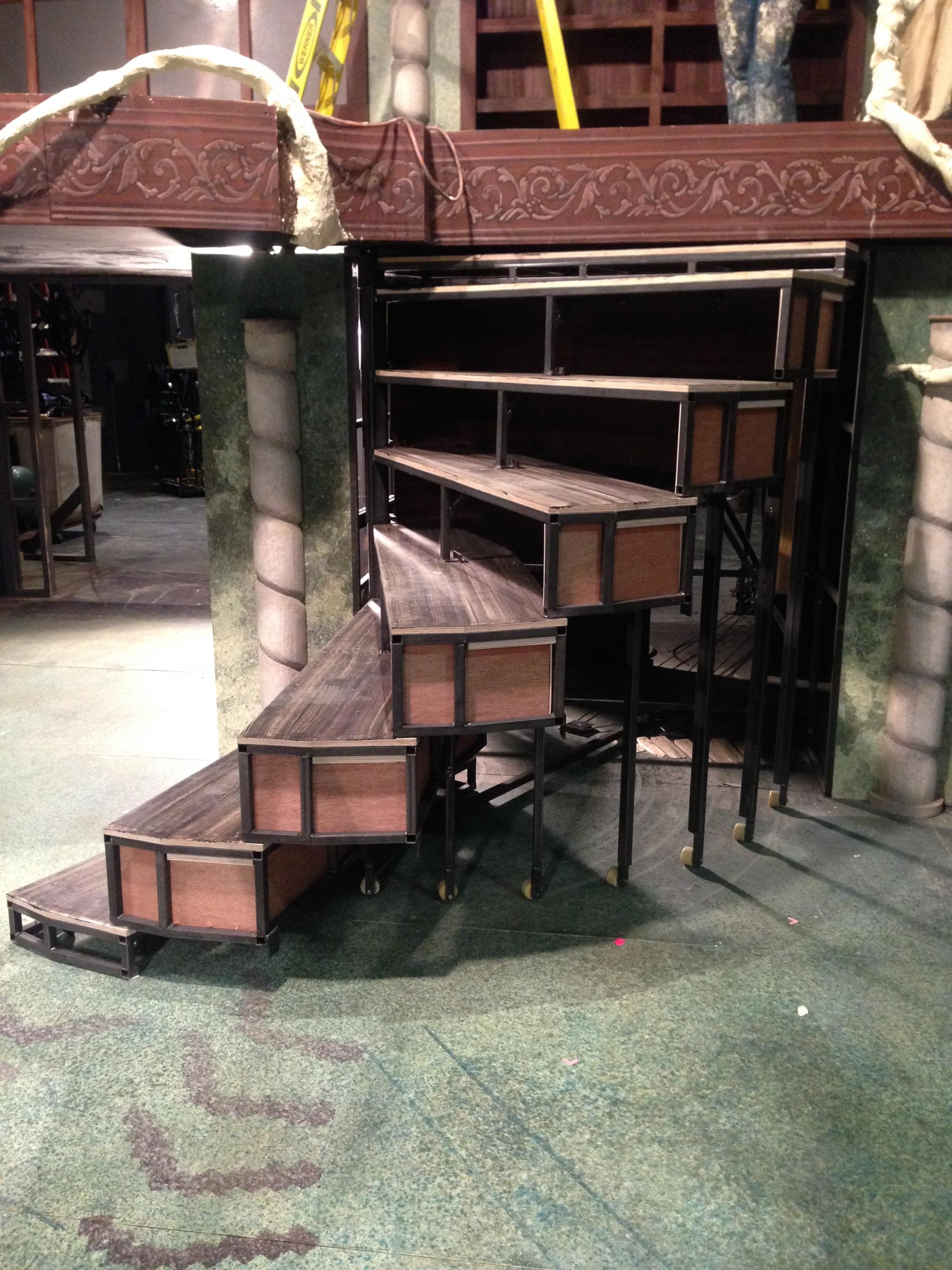 Into the Woods Stairs during Load in