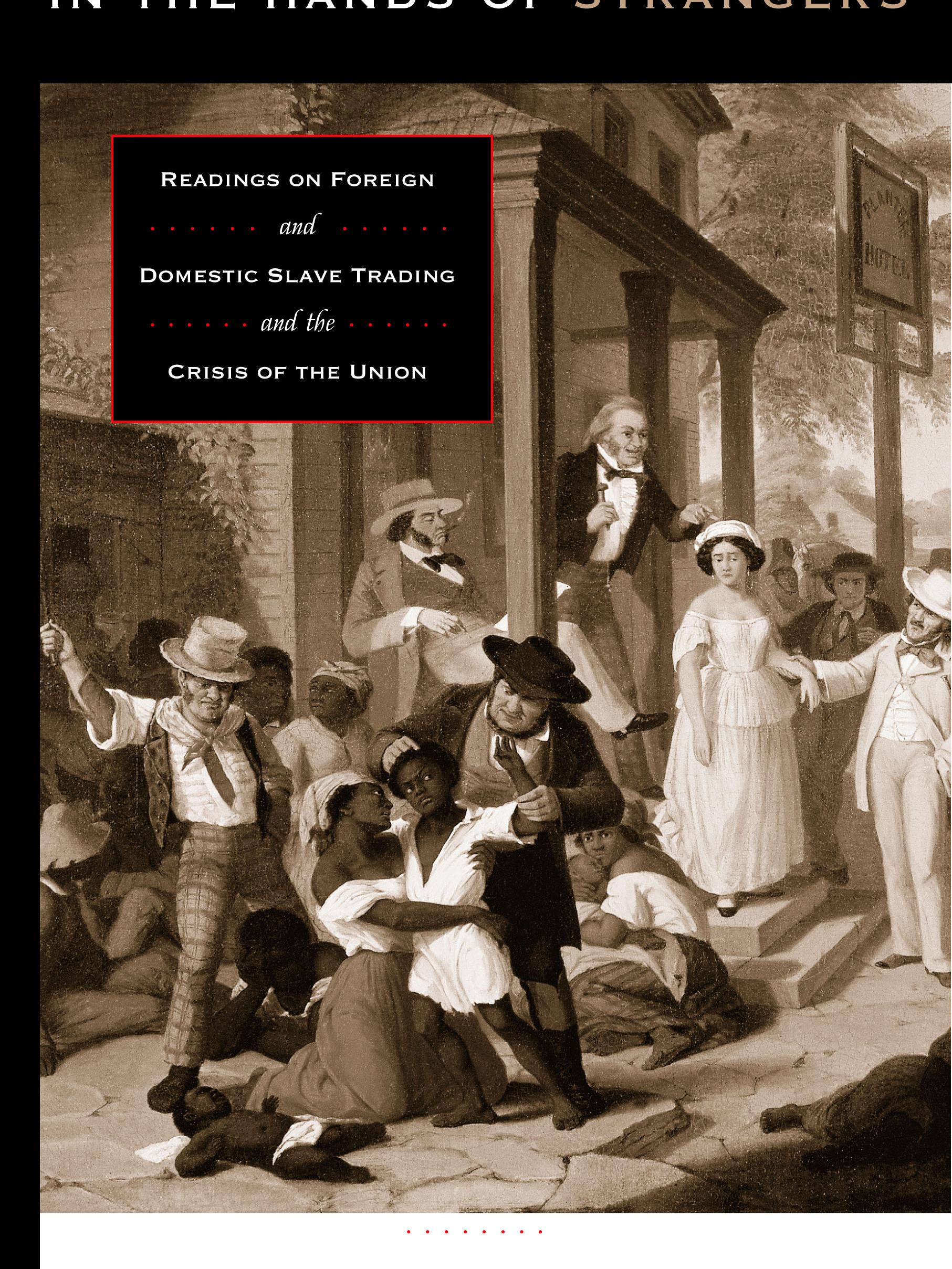 book cover of In the Hands of Strangers by Robert Edgar Conrad