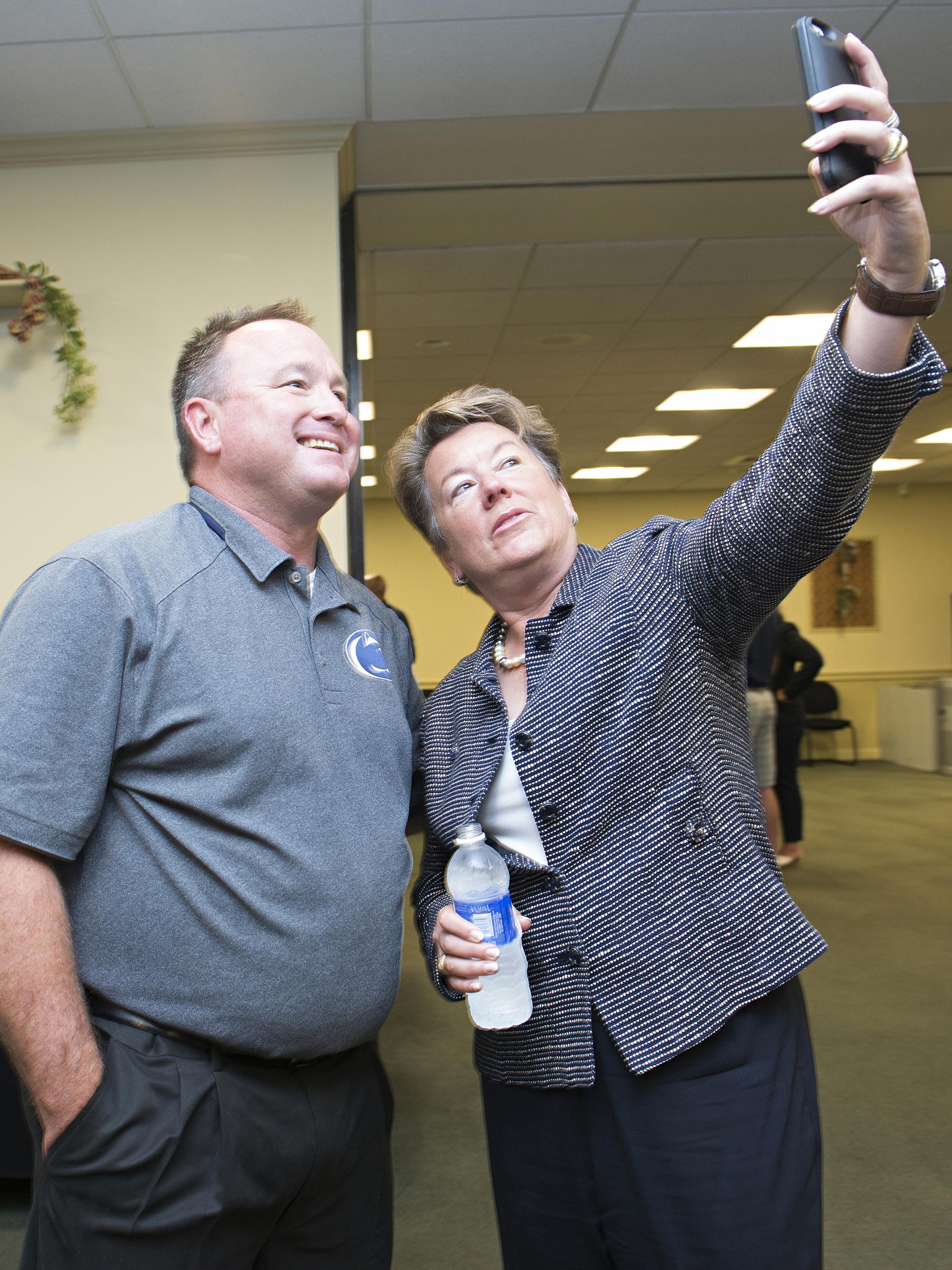 Penn State Athletic Director Sandy Barbour