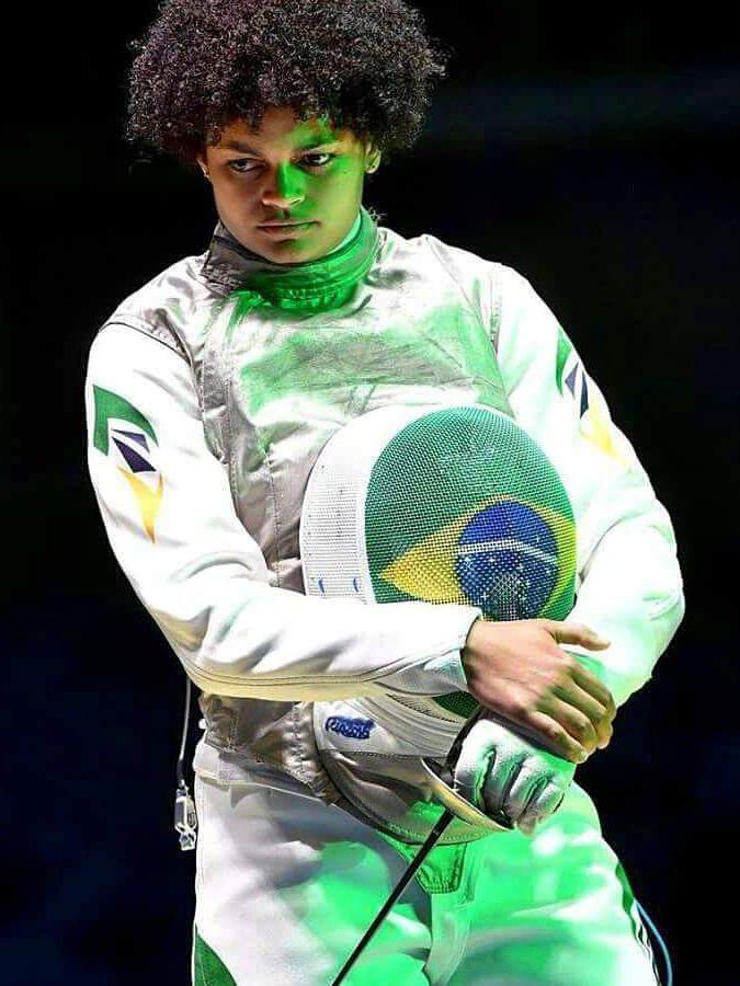 Brazilian fencer Bia Bulcão