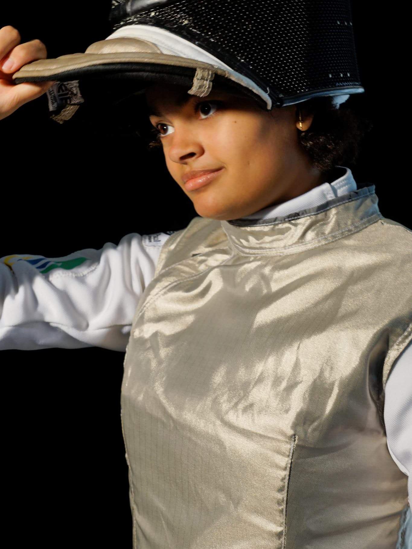 Brazilian fencer Bia Bulcão