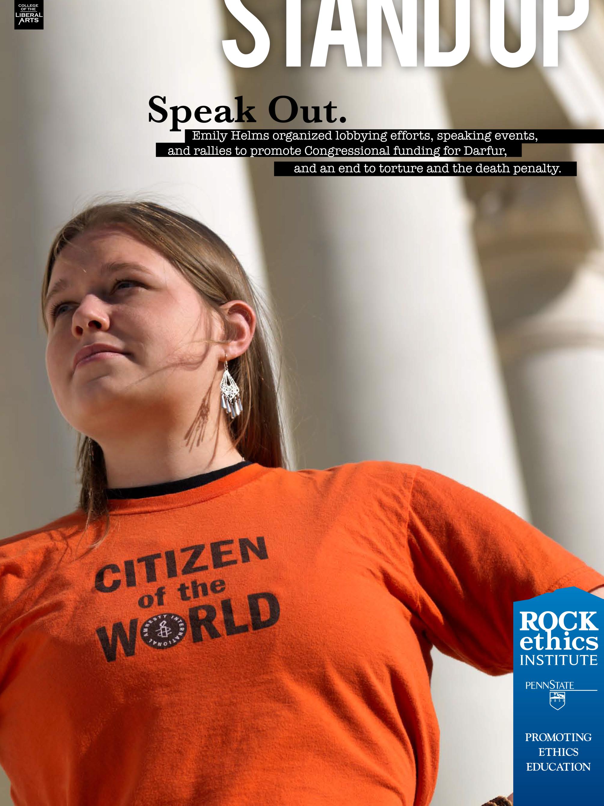 2008 Stand Up Honoree Emily Helms