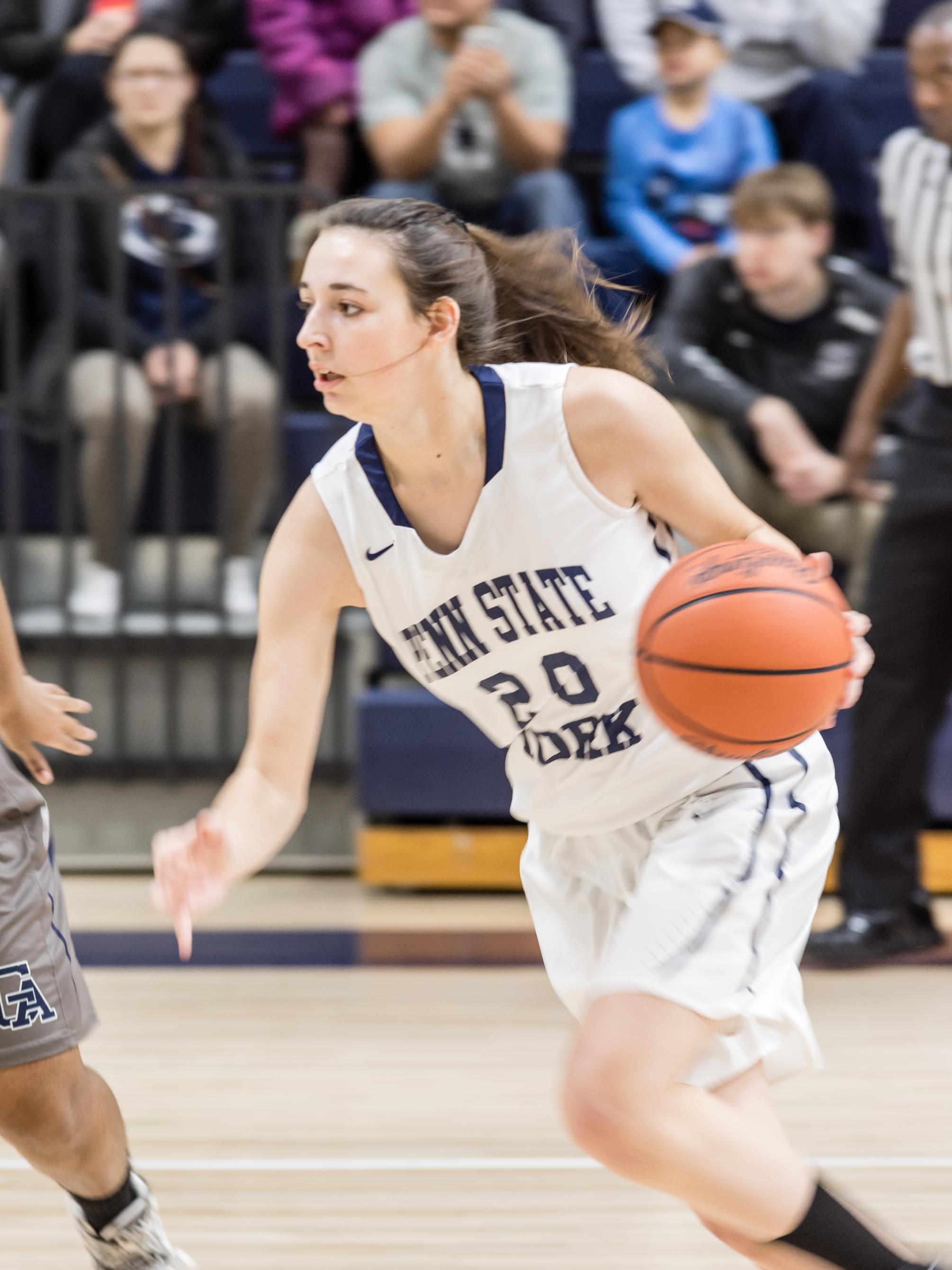 Karra Thomason with ball