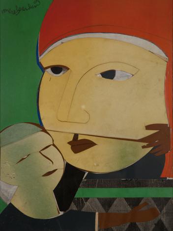 Romare Bearden (1911-1988), Untitled (Mother and Child), 1969