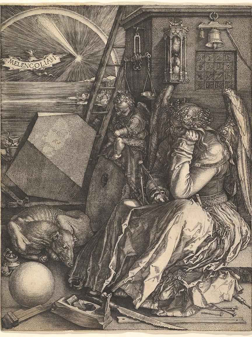 Albrecht Dürer (German, 1471–1528), Melencolia I, 1514