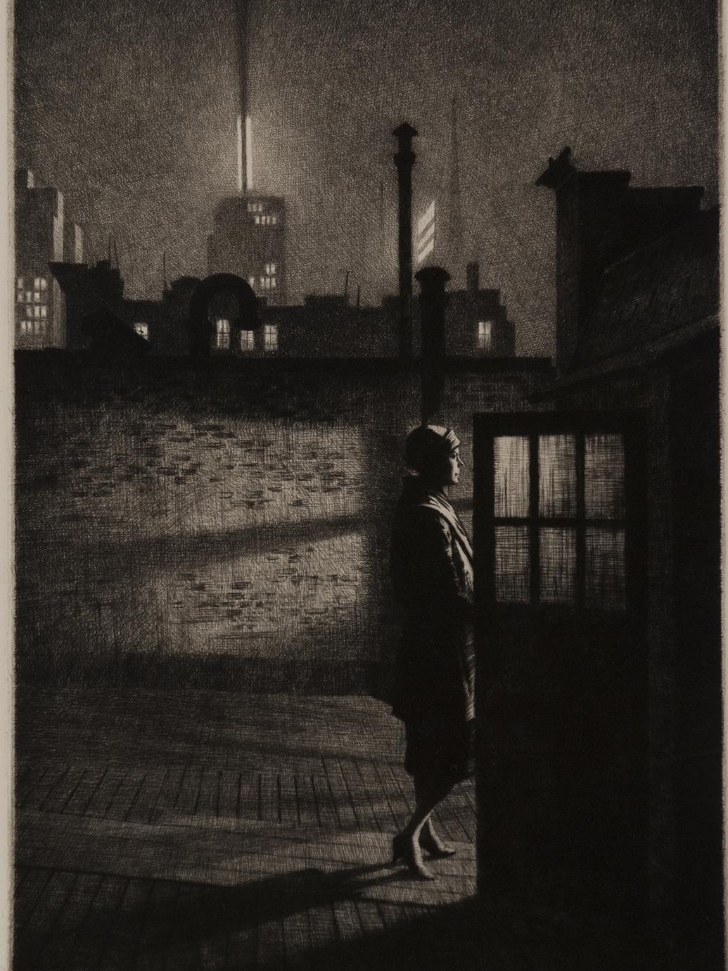 Martin Lewis (American, 1881–1962), Little Penthouse, 1931