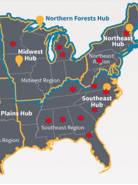 map of cooperators