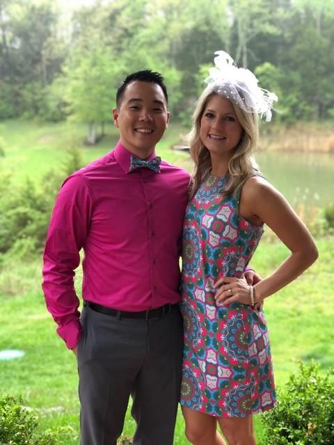 Sinj Lee and wife Breanna