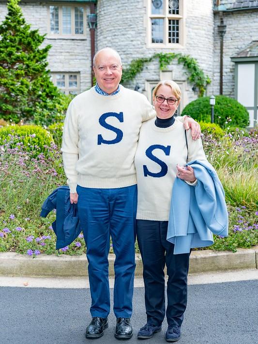 Tom Sharbaugh and Kristin Hayes