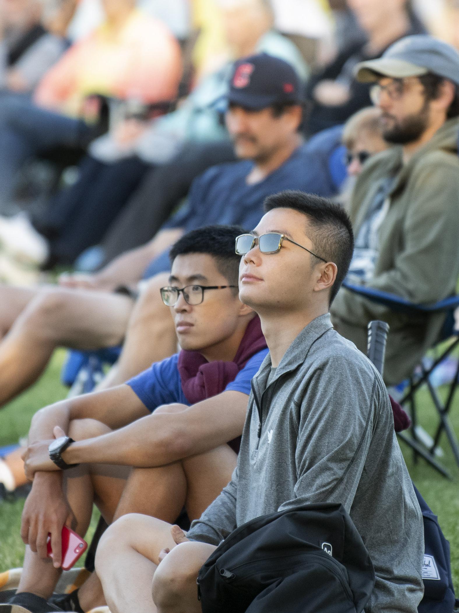 Guests on Event Lawn for concert