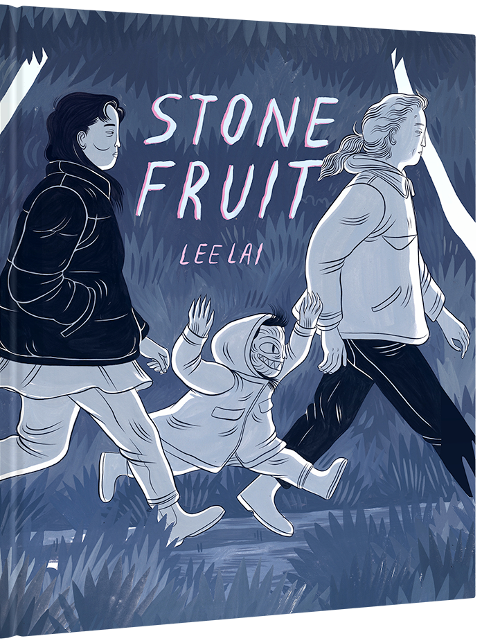 cover art of Stone Fruit, a graphic novel by Lee Lai