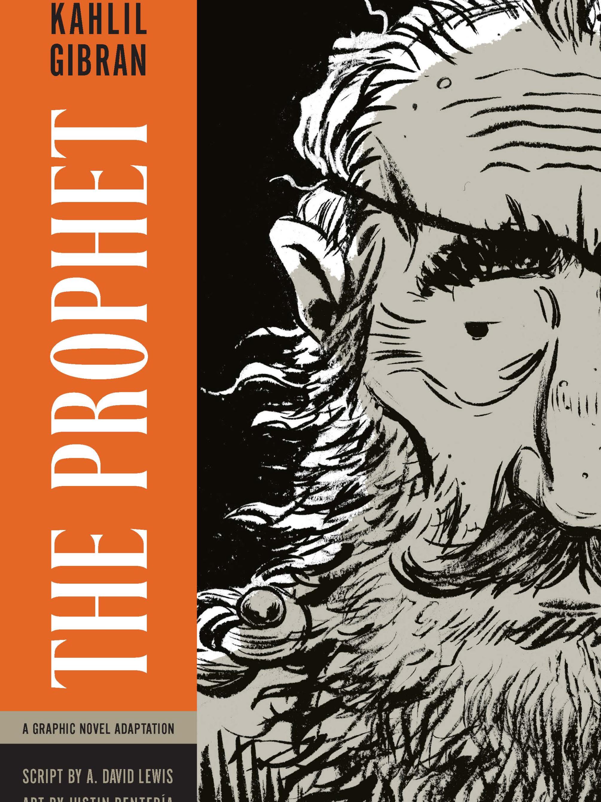 Cover of "The Prophet: A Graphic Novel Adaptation" by Khalil Gibran, A. David Lewis, and Justin Rentería