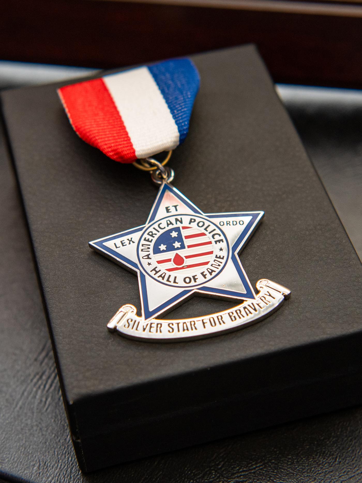 Picture of the Silver Star for Bravery