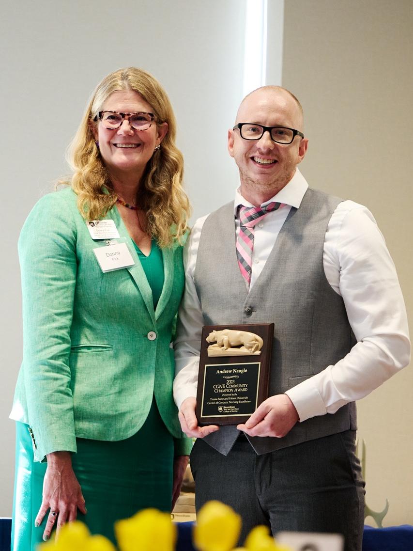 Donna Fick and Andrew Naugle 