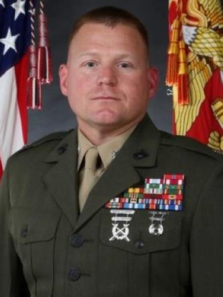 Lt. Col. Randy Nickel is shown in his military uniform