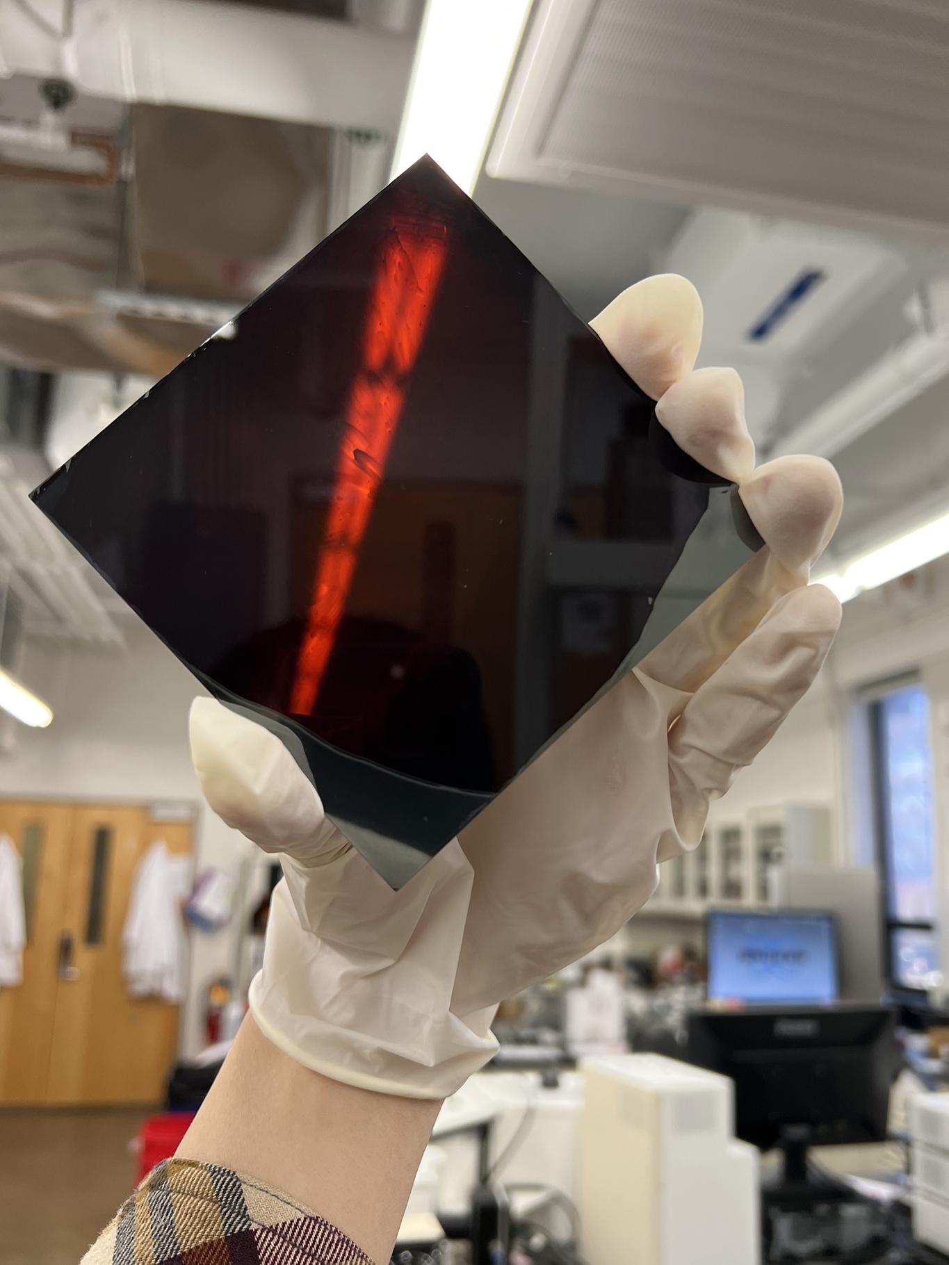 A bio-inspired solar cell in the lab 