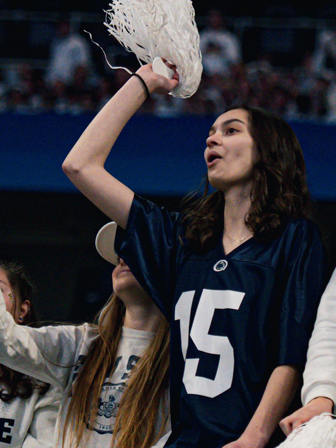 penn state fan at Peach Bowl
