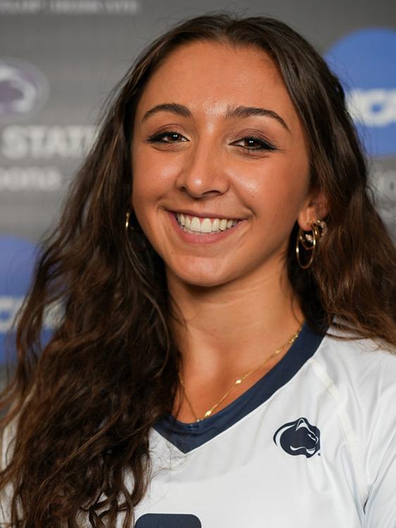 A headshot of Penn State Altoona volleyball player Anna Batrus