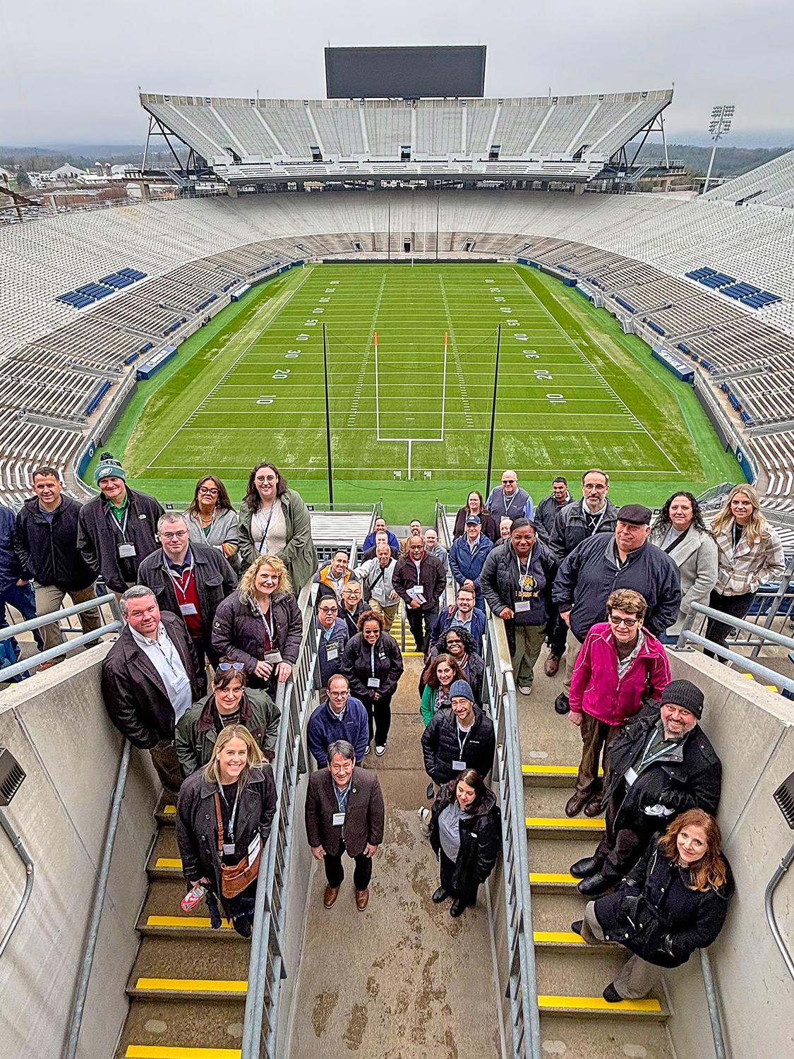 NACAS On the Road Attendees at Beaver Stadium