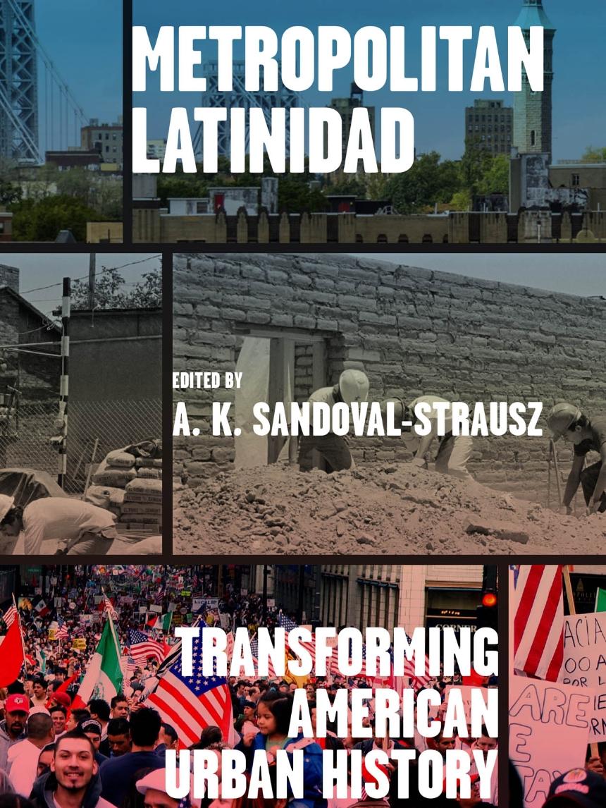 Book cover for "Metropolitan Latinidad" 