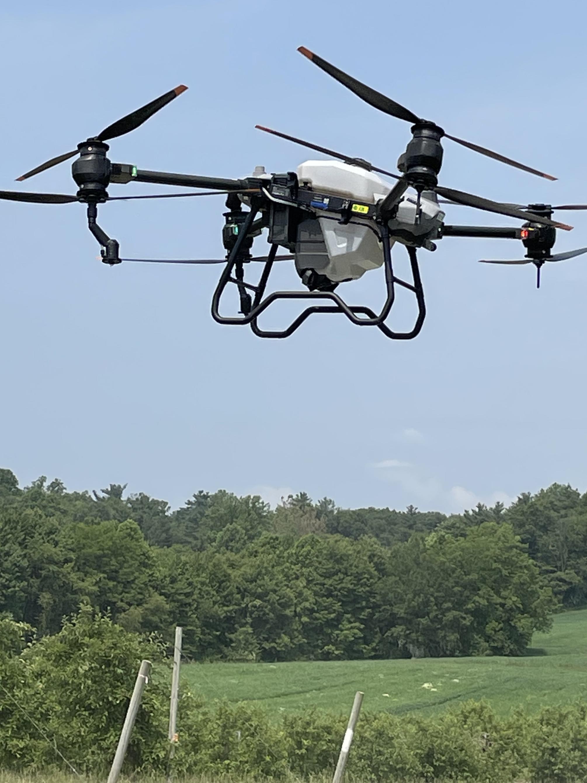 drone in the air