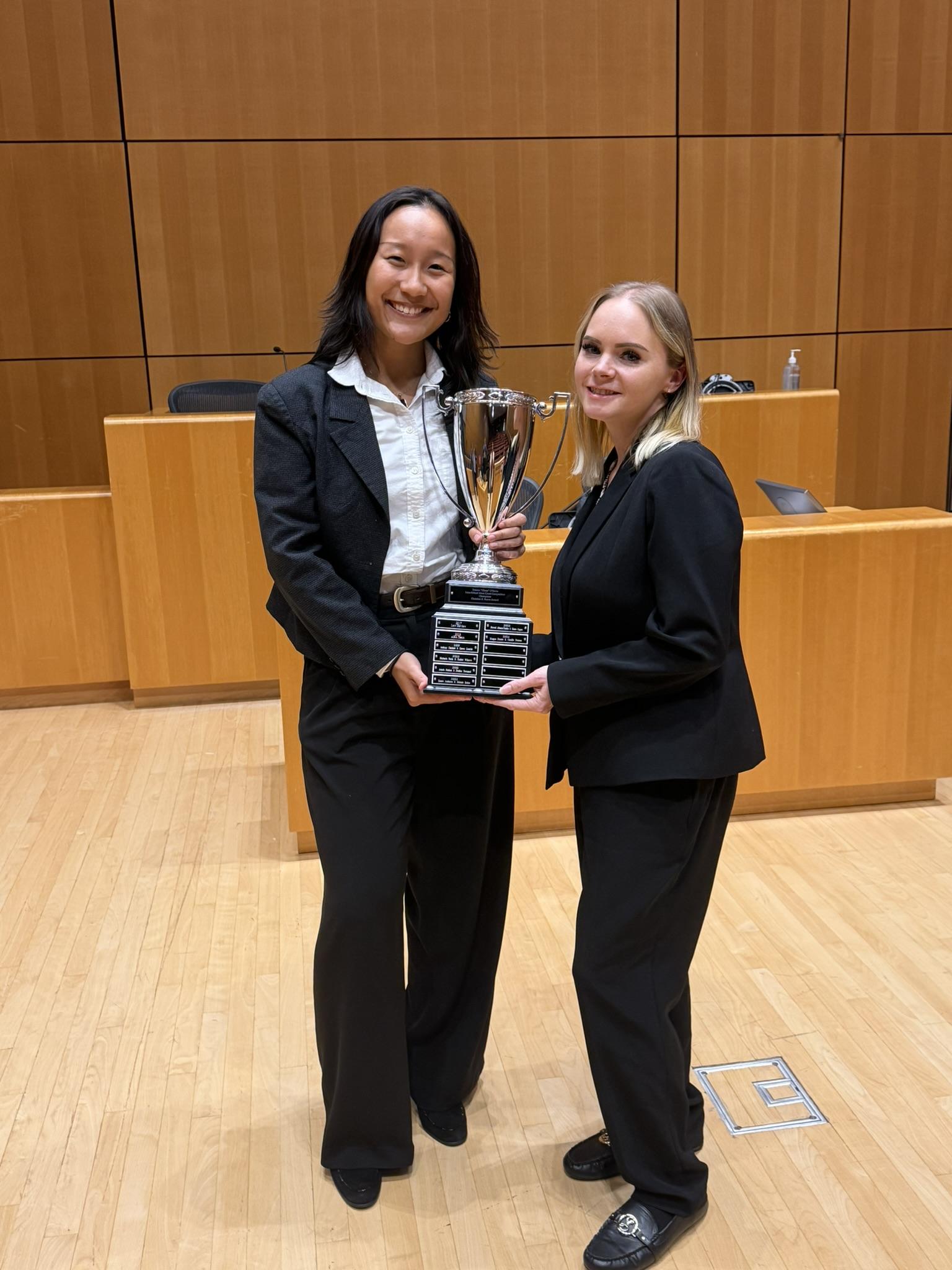 Winners of the eighth annual O’Savio Moot Court Competition