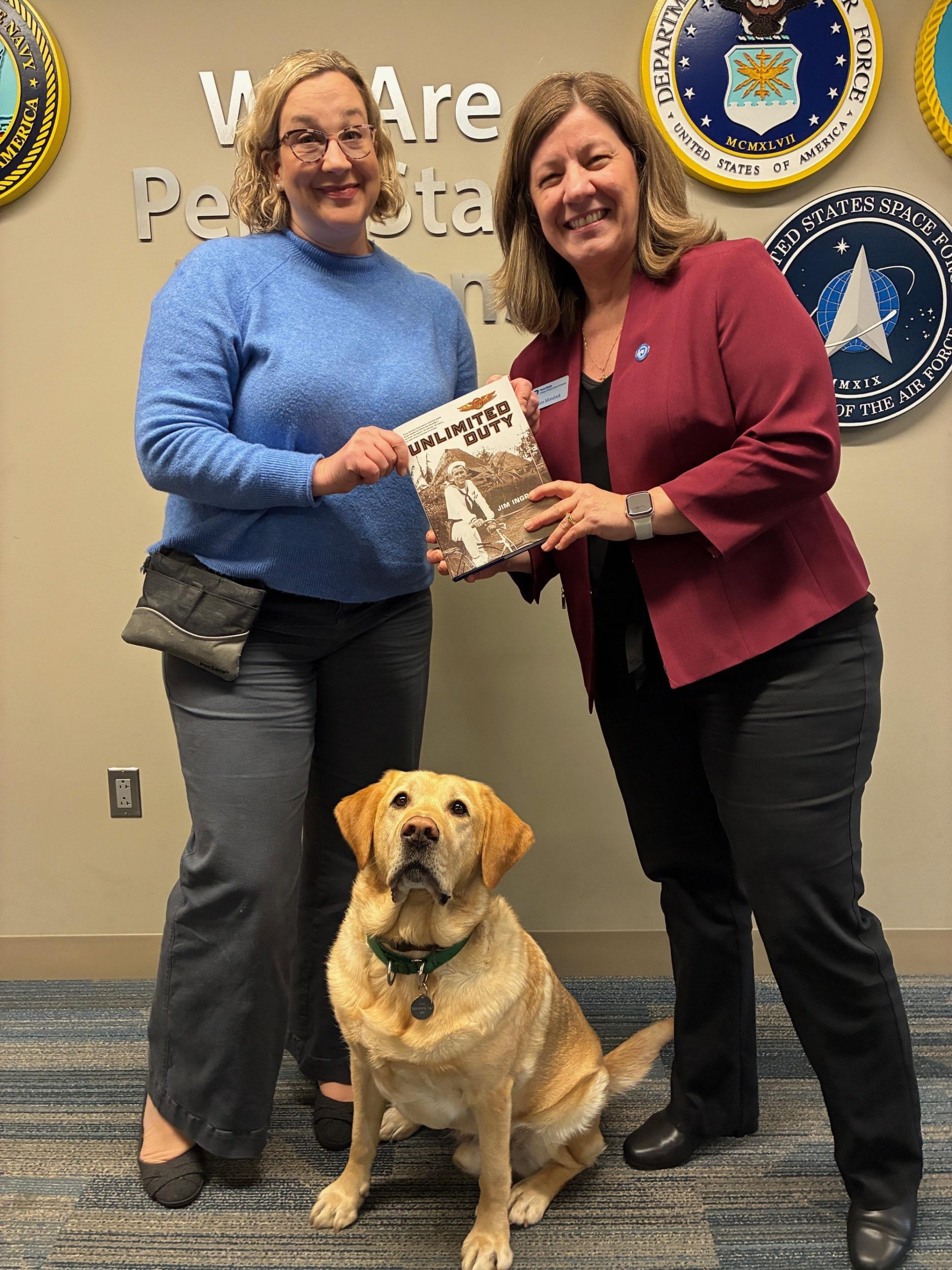 Book donation to Office of Veterans Programs