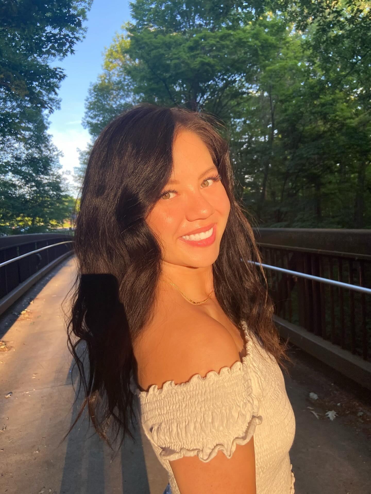 A portrait of Jasmine Woll, a future Penn State Behrend nursing student.