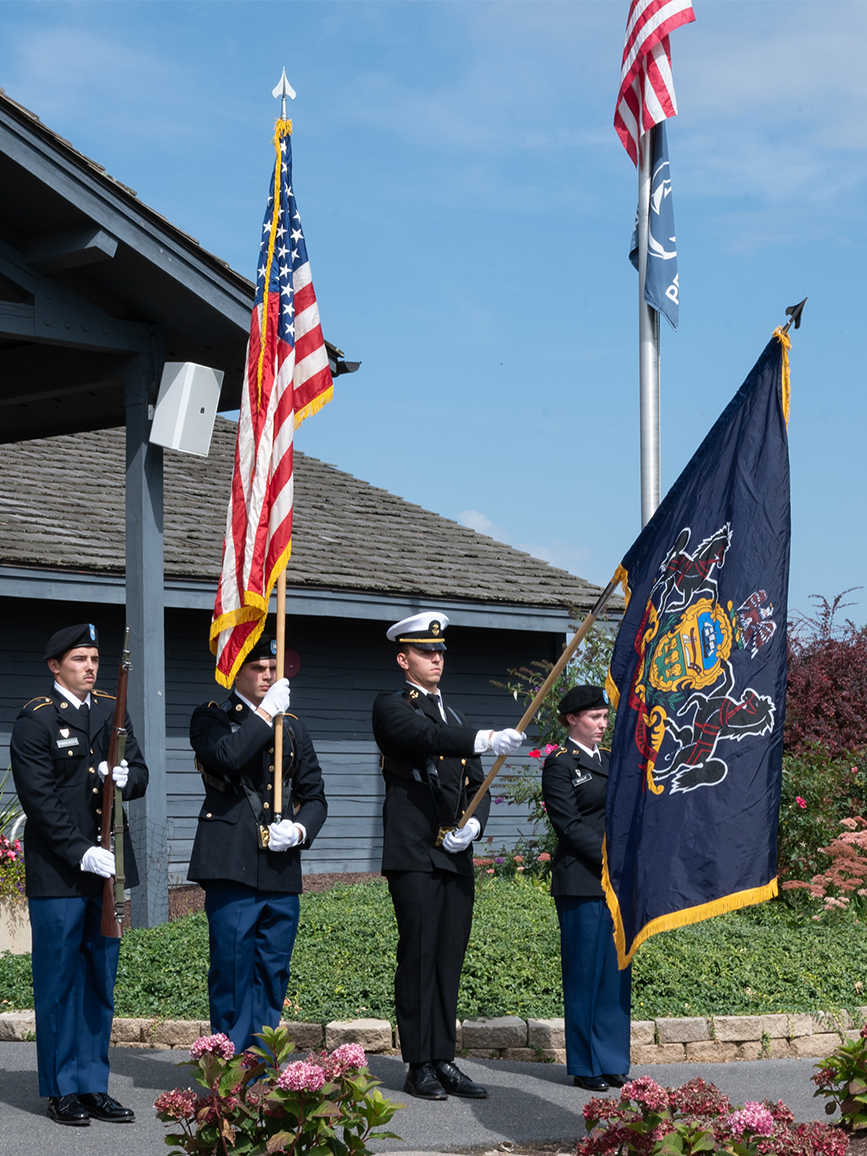 Penn State ROTC Color Guard