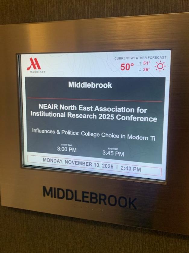 text slide from conference presentation